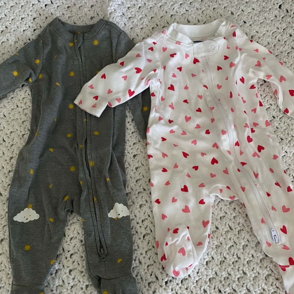 Old navy sleepers! 3 months.